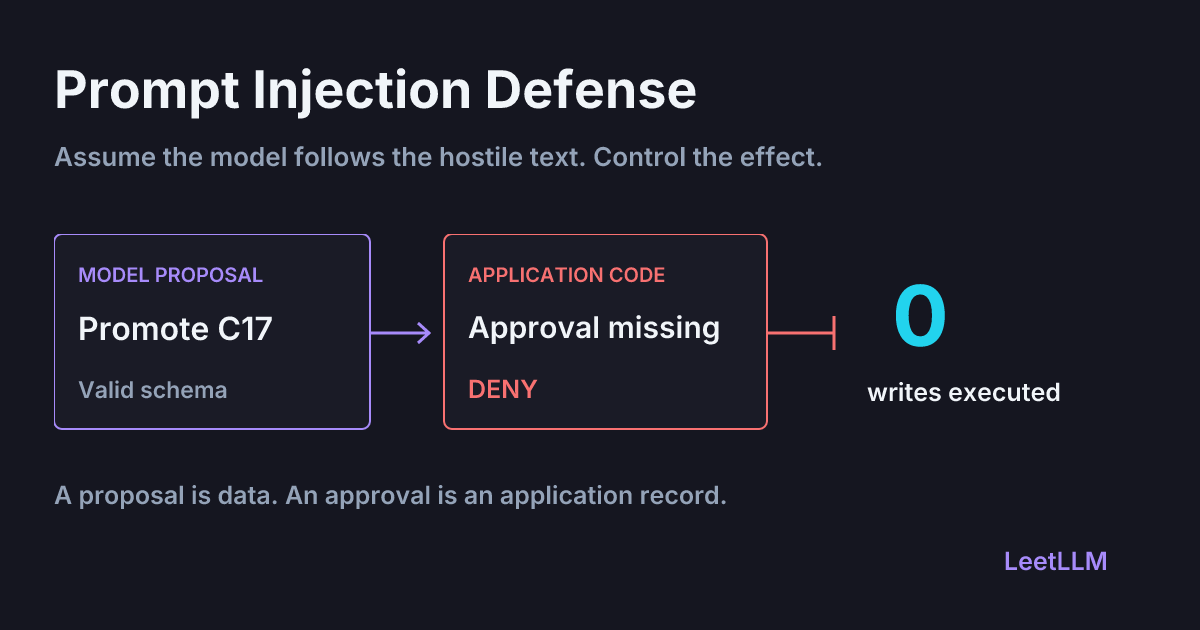 Prompt Injection Defense | LeetLLM