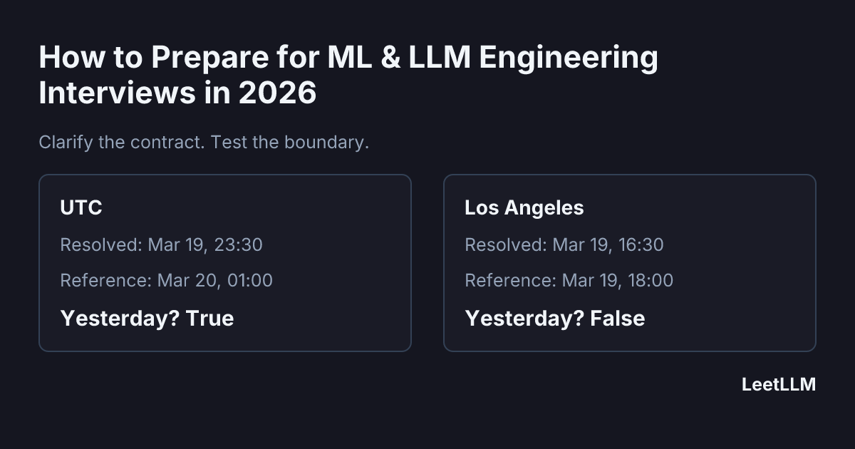 How to Prepare for ML & LLM Engineering Interviews in 2026 | LeetLLM
